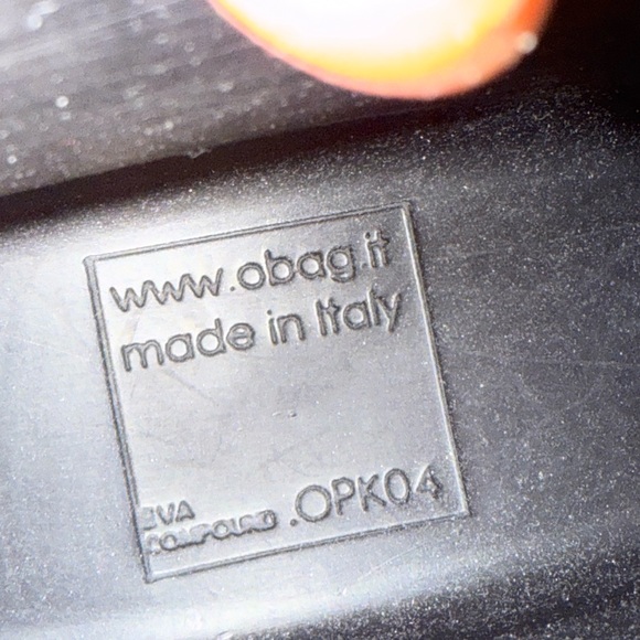 O bag O Pocket Mini Bag In Bkack And White Cgain Strap - Picture 4 of 4